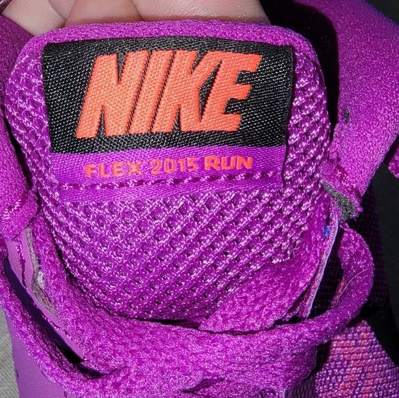 Nike Flex 2015 Run - Like New Running Shoes - Purple - Women's Size 7 - Picture 7 of 7